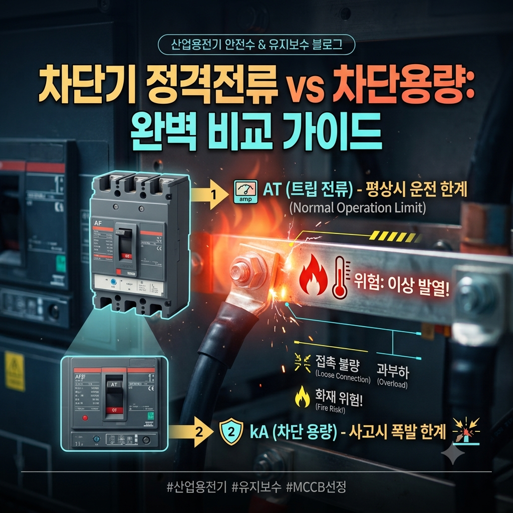 [산업용 전기설비] 배전반 내부 이상 발열 원인 4가지와 화재 위험성